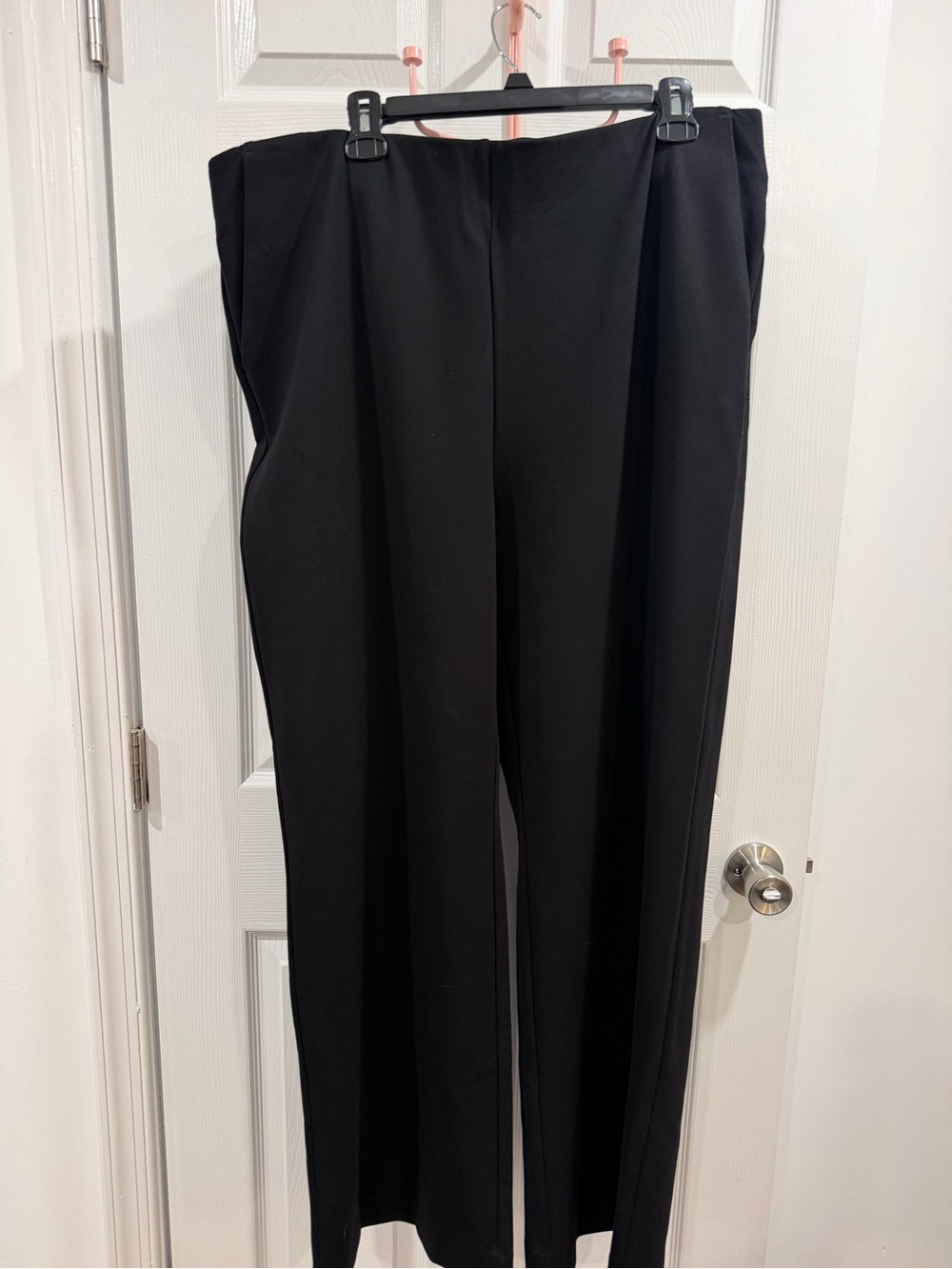 Chico's "So Slimming" Black Trouser Pants – Size 3.5R / US 18R Tummy Control